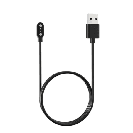 2 Pin 2.5-8 Watch Charger Cable Black