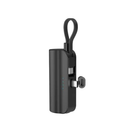 Aspor A331 5000mAh Mini Power Bank Lightning - Black