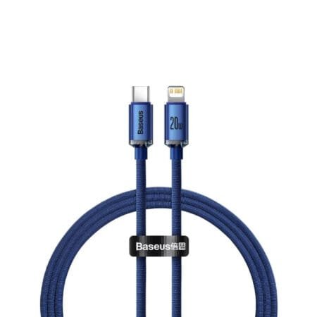 Baseus Crystal Cable USB-C to Lightning 20W 1.2m - CAJY000203