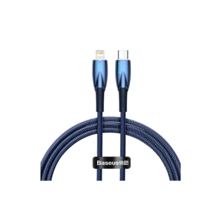 Baseus Glimmer USB-C - Lightning 20W Blue 1M - CADH000003