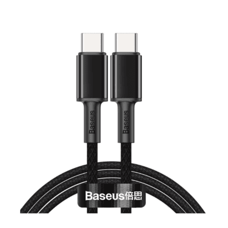 Baseus USB-C To USB-C High Density Braided Cable 100W 1m - CATGD-01