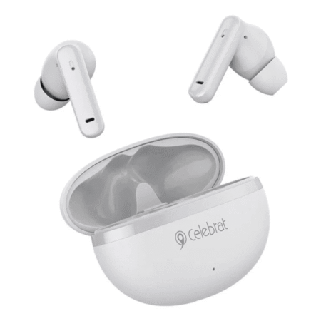 Celebrat W53 ANC+ENC Wireless Earphone - White