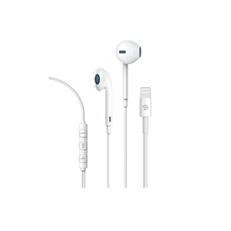 Devia Smart Earphone with Lightning Connector White EM023