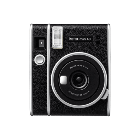 Fujifilm Instax Mini 40 Instant Camera - Black