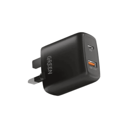 Green Lion Dual Port 3 Pin Dock - GNC20WWCBK