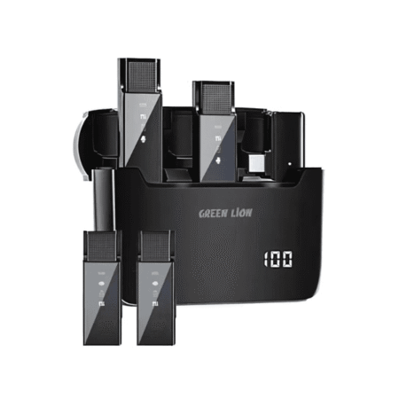 Green Lion GN4N1MICTCBK 4 In 1 Microphone Type-C