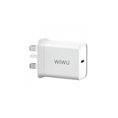 Wiwu Wi-U013 20W PD Gan Fast Charger 3 Pin - Blue