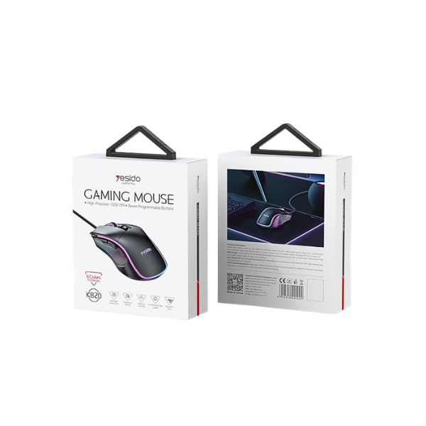 Yesido KB20 7200 DPI Gaming Mouse - Image 3